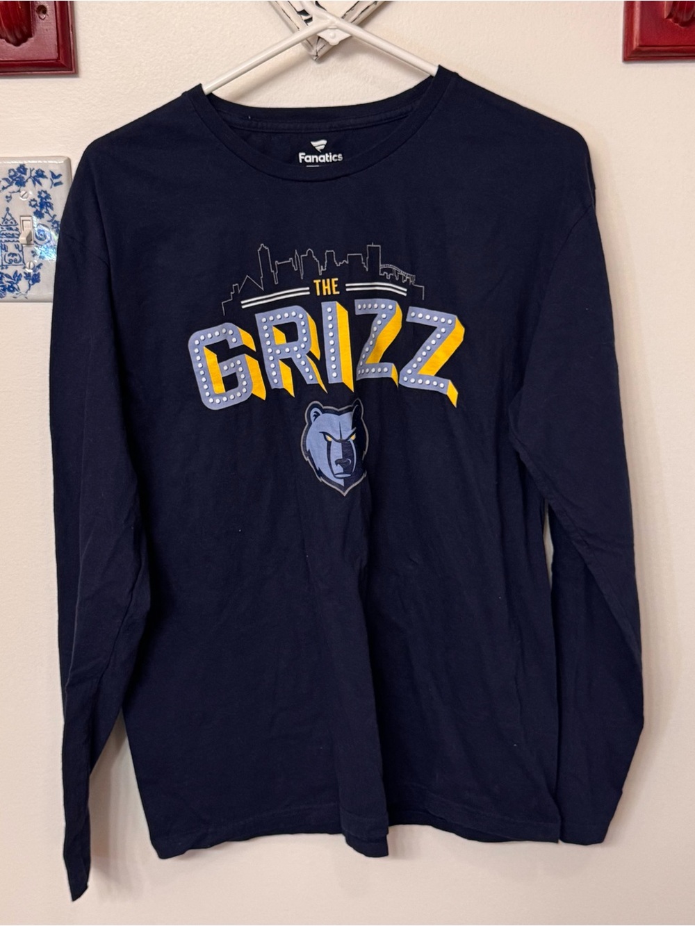 Memphis grizzlies long sleeve T-shirt